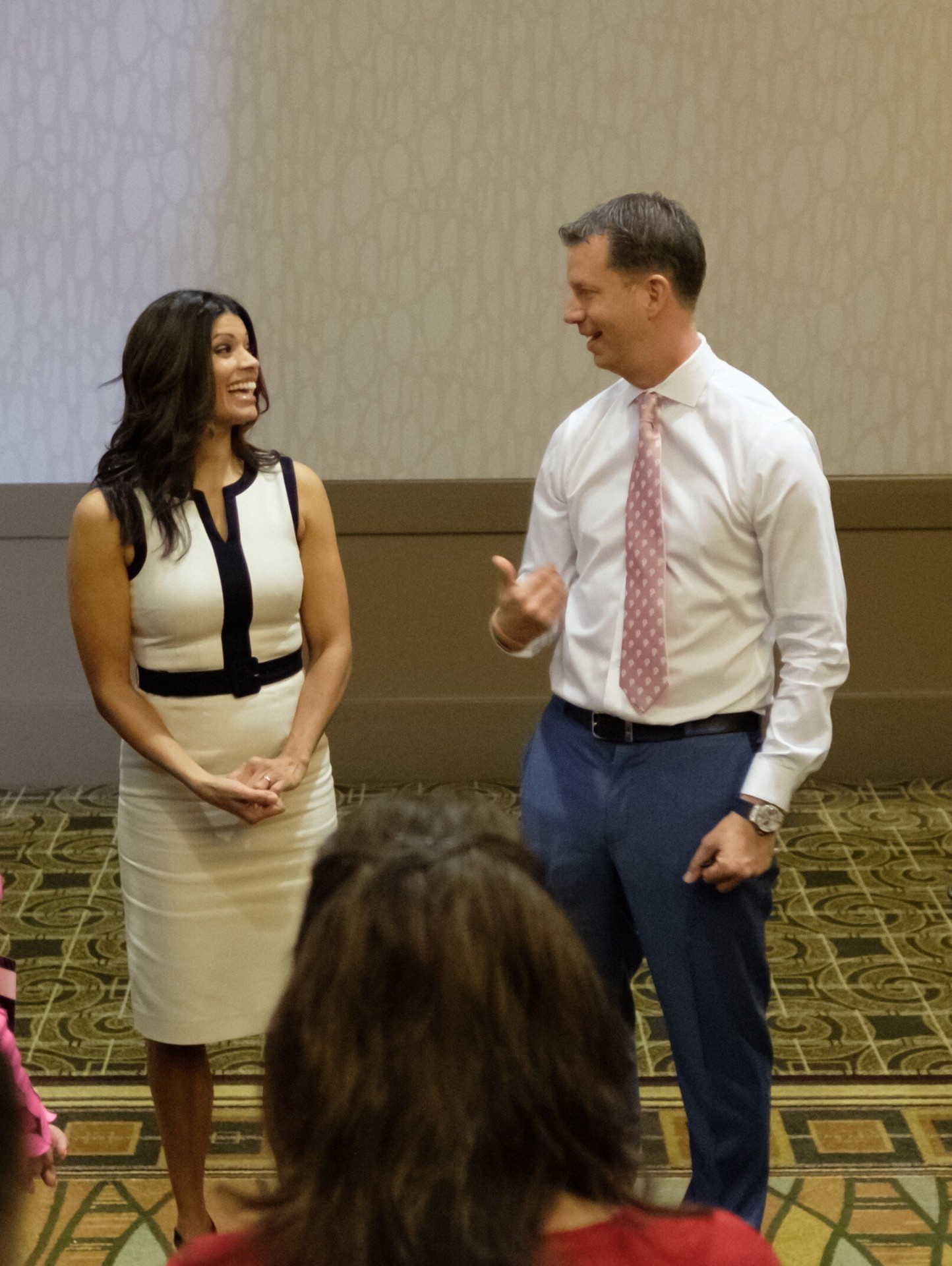 JT Foxx speaking to attendees